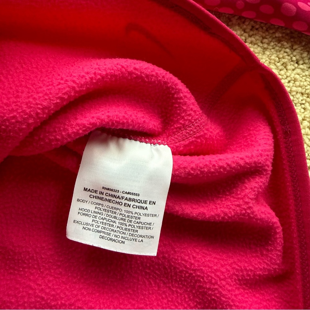 Nike Therma Fit Hoodie Womens M Pink Just Do It Pullover Athletic Sweatshirt - Picture 3 of 9